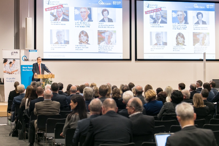 Dr. Günther Jonitz, Präsident der Ärztekammer Berli Dr. Günther Jonitz, Präsident der Ärztekammer Berlin und Sprecher der Jury, Foto: Klaus D. Wolf