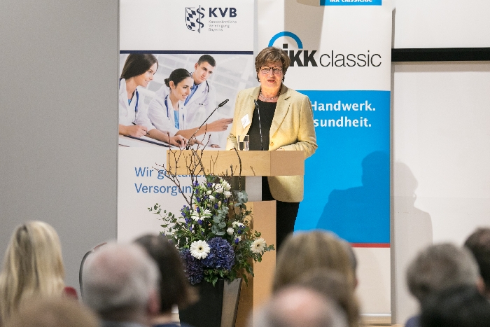 Schirmherrin Christa Stewens, Staatsministerin a.D. Lobte das Engagement: Schirmherrin Christa Stewens, Staatsministerin a.D., Foto: Klaus D. Wolf